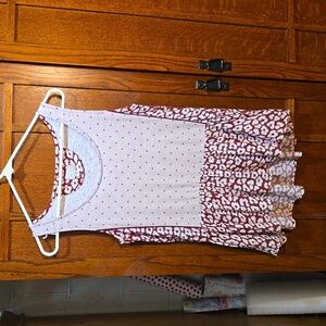 9-HI5 Size Small Polka-dot and Floral Top